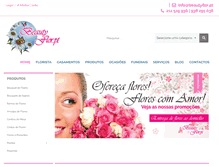 Tablet Screenshot of beautyflor.net